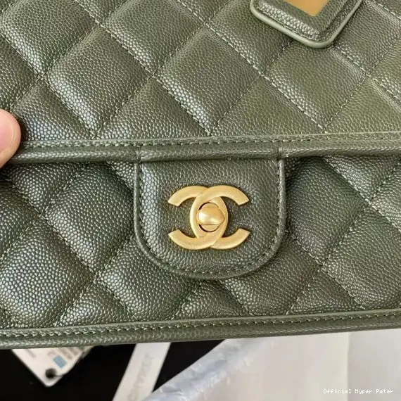Hyper Peter SMALL HANDLE FLAP BAG CHANEL TOP WITH 0515